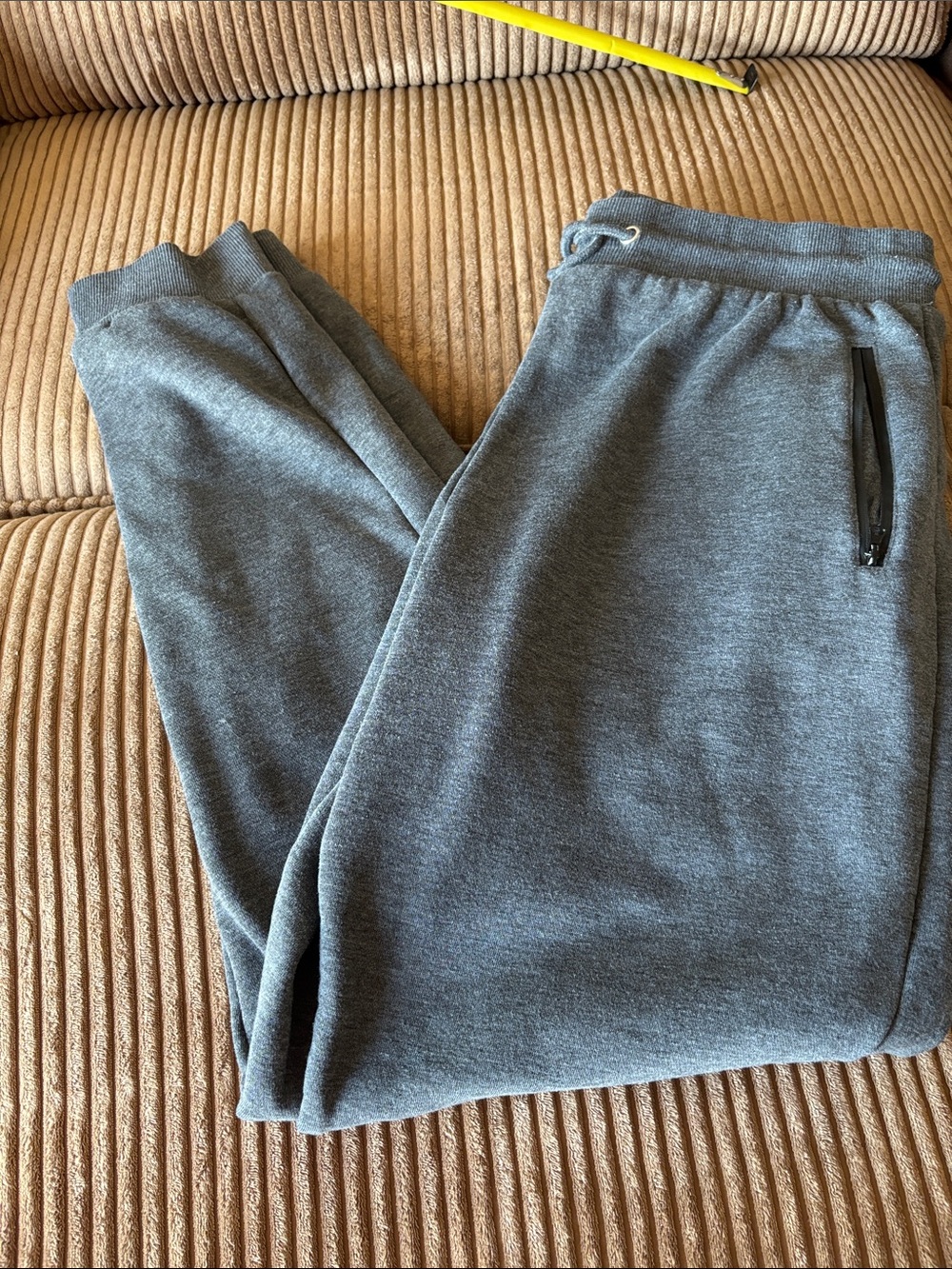 Grey Charcoal Drawstring Sweatpants